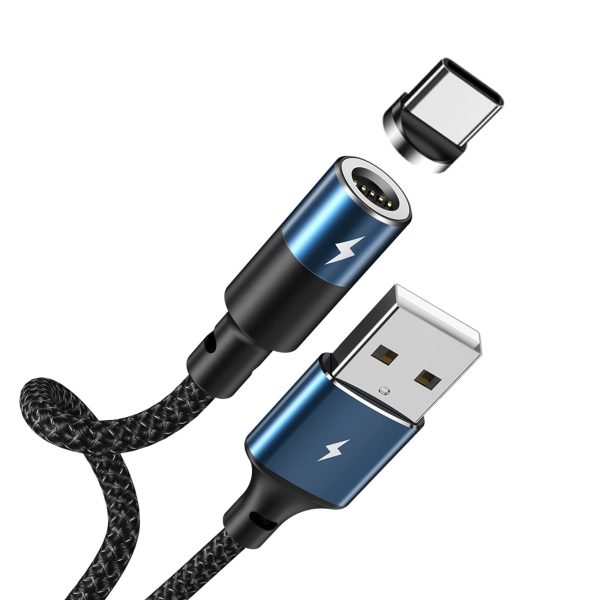 کابل تبدیل مغناطیسی USB به USB-C ریمکس مدل Smart ZIGIE10_2a طول 1.2 متر