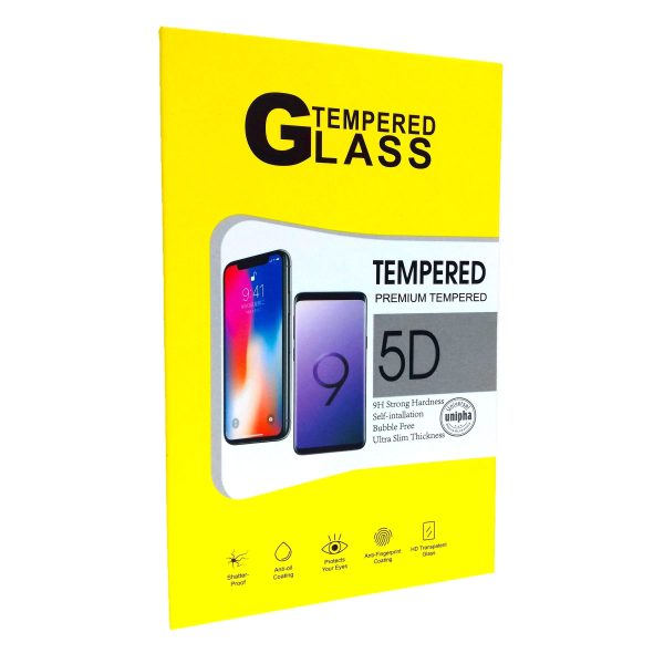 محافظ شیشه ای پشت و روی صفحه نمایش یونیفا گلس مدل Premium Tempered مناسب برای گوشی اپل آیفون iPhone 5/5c/se/5s