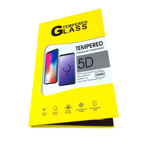 محافظ شیشه ای پشت و روی صفحه نمایش یونیفا گلس مدل Premium Tempered مناسب برای گوشی اپل آیفون iPhone 5/5c/se/5s