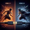 HDMI 2.1 vs HDMI 2.0: تفاوت‌ها