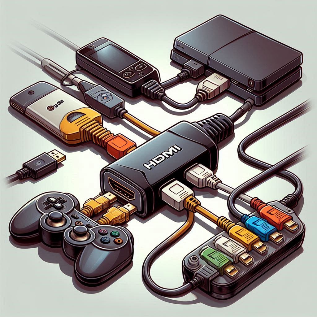 بررسی نحوه استفاده از پورت HDMI برای اتصال به چهار دستگاه مختلف