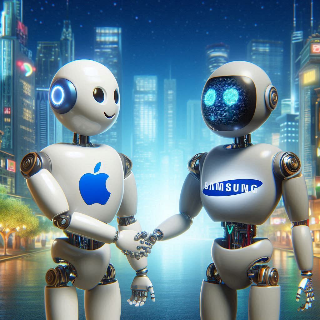 هوش مصنوعی اپل یا سامسونگ