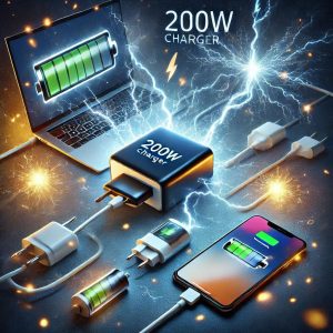 شارژر 200 وات تلفن همراه: معرفی، کاربردها و مزایا 3 بررسی و قیمت خرید شارژر 200 وات تلفن همراه