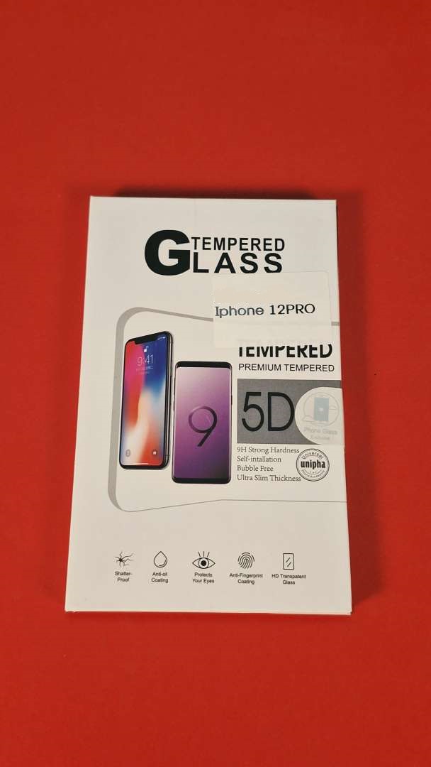 گلس آیفون 12 پرو سوپر دی آنتی استاتیک 1 Super D antistatic glass suitable for iPhone 12 Pro