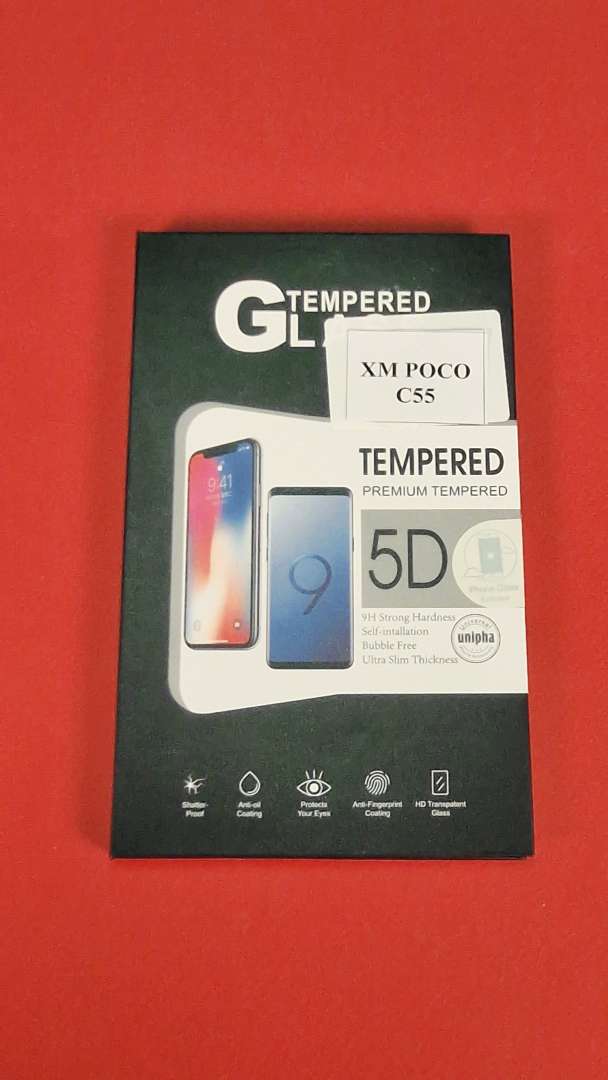 گلس شیائومی XM POCO C55 سوپر دی آنتی استاتیک 1 گلس شیائومی XM POCO C55 سوپر دی آنتی استاتیک