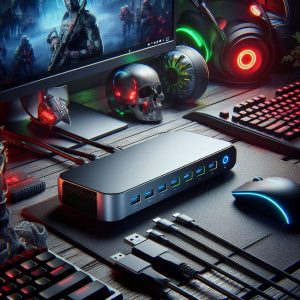 هاب تایپ سی گیمینگ و 10 کاربرد آن 2 هاب تایپ سی گیمینگ