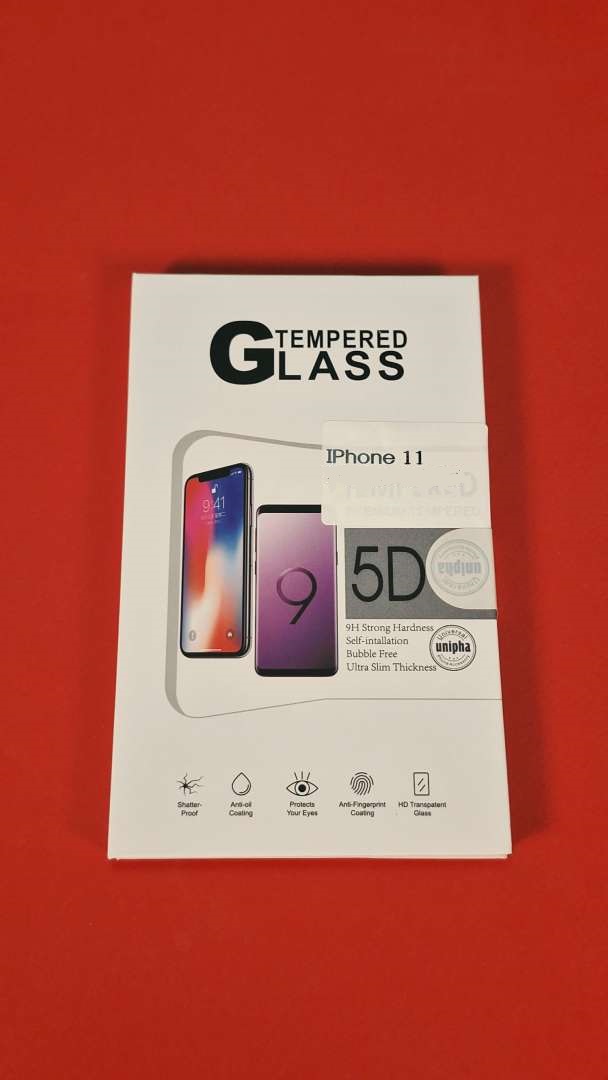 محافظ صفحه آیفون 11 سوپر دی آنتی استاتیک 1 گلس سوپر دی آنتی استاتیک مناسب گوشی آیفون 11