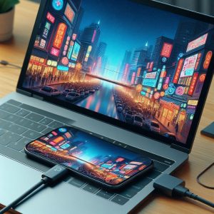 3 قدم ساده برای نمایش صفحه گوشی روی لپتاپ با هاب تایپ سی 2 نمایش صفحه گوشی روی لپتاپ با هاب تایپ سی