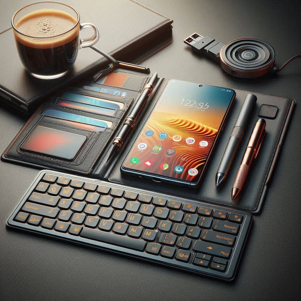 صفحه‌کلید بلوتوثی و تاشو