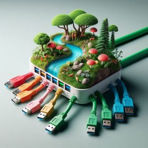 هابهای USB دو سر و محیط زیست