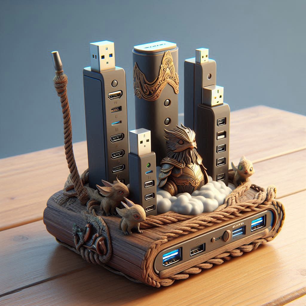 هاب (Hub) بخریم یا داک استیشن؟