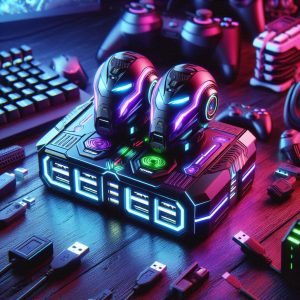 هاب یواس‌بی دو سر برای گیمرها