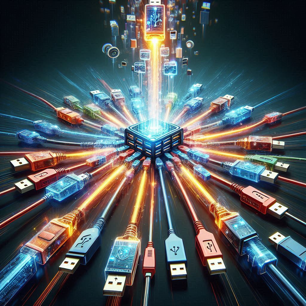 تأثیر هاب USB بر سرعت انتقال داده