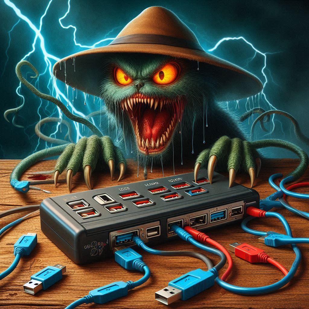 خطر استفاده از هاب‌ USB ارزان‌قیمت و غیراستاندارد