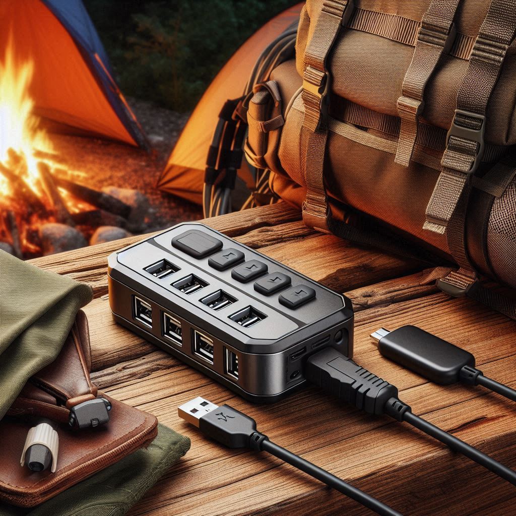 هاب USB مقاوم در برابر آب و ضربه