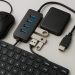 هاب USB: قدرت اتصال هم‌زمان موس، کیبورد، هارد، فلش و HDMI