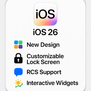 مشخصات iOS 26