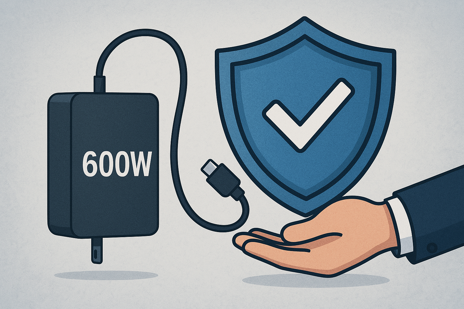 محافظت از شارژر 600 وات چگونه است؟
