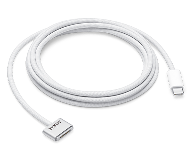 کابل شارژ USB C به Magsafe 3 مخصوص شارژ مکبوک 4 کابل شارژ مگ سیف 3