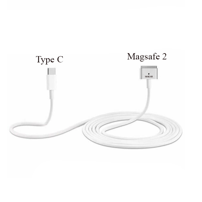 کابل شارژ USB C به Magsafe 2 مخصوص شارژ مکبوک 9 کابل شارژ USB C به Magsafe 2