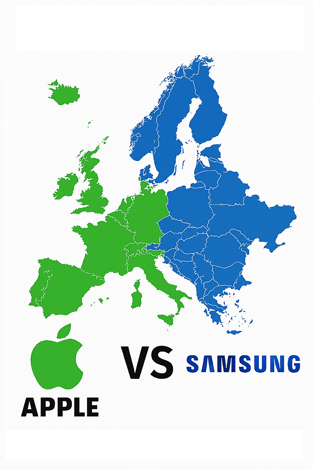 اپل یا سامسونگ؛ کدام برند در اروپا محبوب‌تر است؟