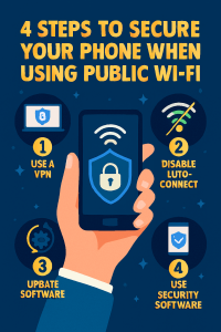 4 مرحله ساده برای ایمن سازی گوشی هنگام اتصال به وایفای رایگان 2 ایمن سازی گوشی هنگام اتصال به وایفای رایگان