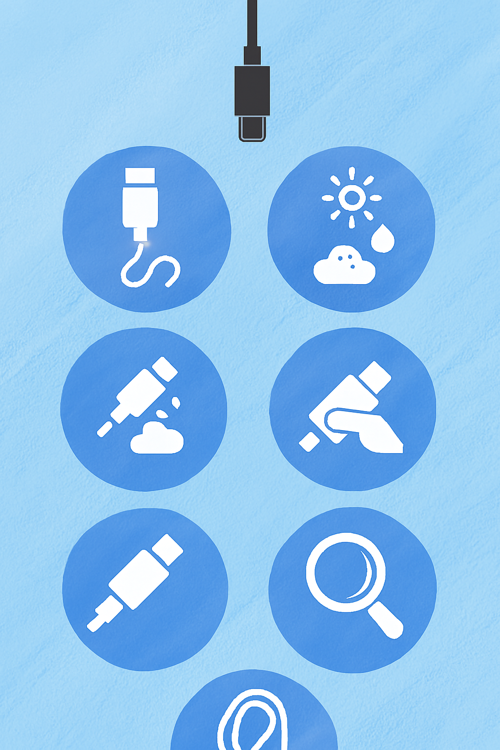 نگهداری صحیح کابل دو سر تایپ‌سی