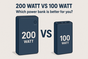 مقایسه پاوربانک‌ ۲۰۰ وات و پاور بانک 100 وات