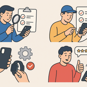 کنترل کیفیت لوازم جانبی موبایل