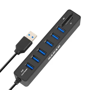 هاب USB-C چیست و چرا در سال ۱۴۰۴ بدون آن عملاً نیمی از پورتهای لپتاپتان را از دست میدهید؟ 3 هاب-یو اس بی سی -شش-پورت-ماکار