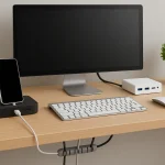 چطور یک میز کار ایده‌آل بسازیم؟ از شارژر رومیزی و هاب تا نظم‌دهی به کابل‌ها