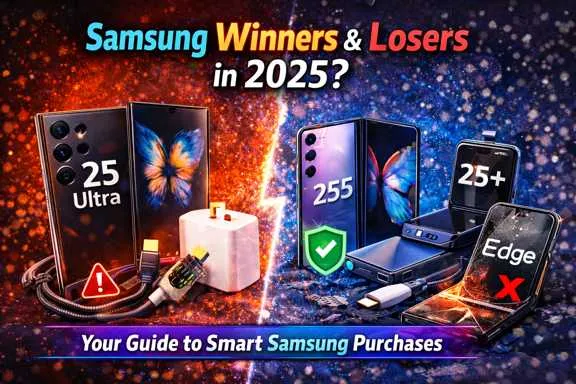 برندگان و بازندگان سامسونگ