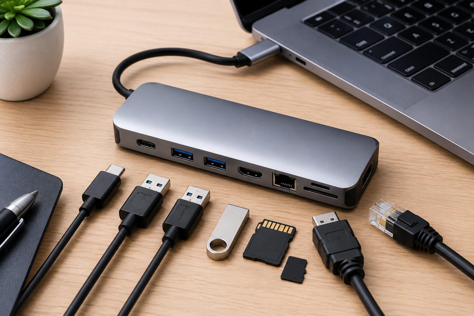 هنگام خرید هاب USB-C به تعداد پورت‌ها توجه کنیم یا سرعت؟