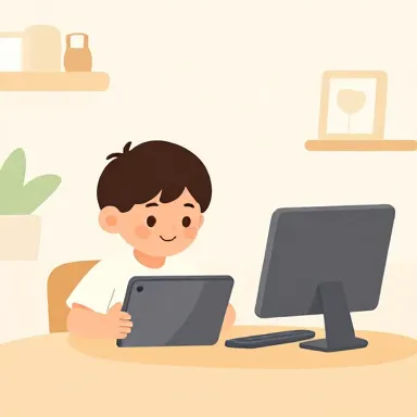 کودک 5 ساله روزانه چند ساعت می_تواند با تبلت و کامپیوتر کار کند؟