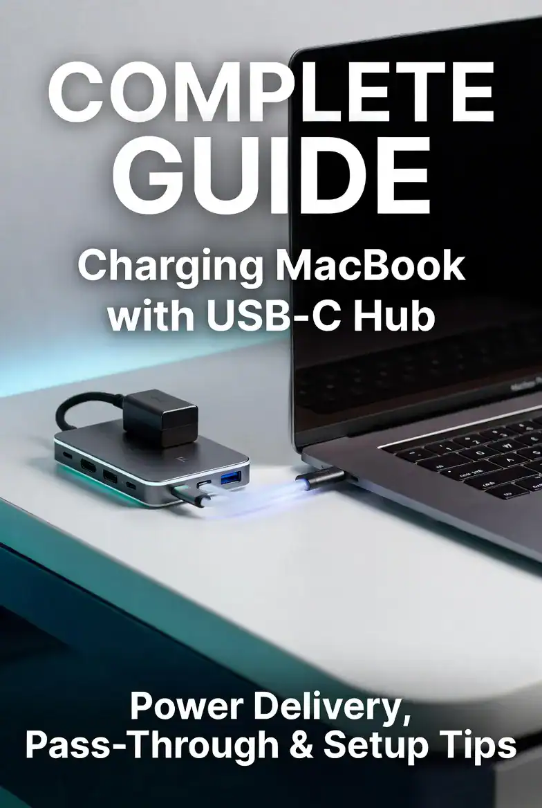 راهنمای کامل شارژ مک‌بوک با USB-C Hub