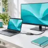 اتصال لپ‌تاپ سازگار به مانیتور با مبدل USB-C به HDMI