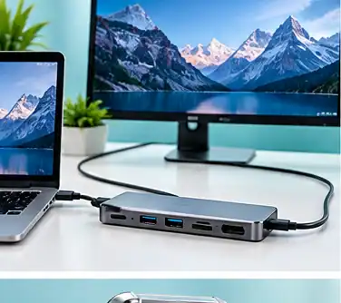 هاب USB C 4K 30Hz؛ تصویر راهنمای فرانایس